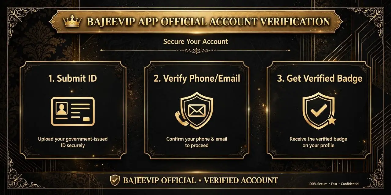 BajeeVIP App Official Account Verification