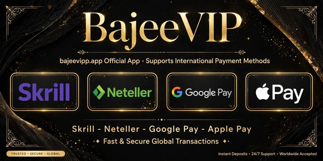 BajeeVIP App Official Banking and Payment Options