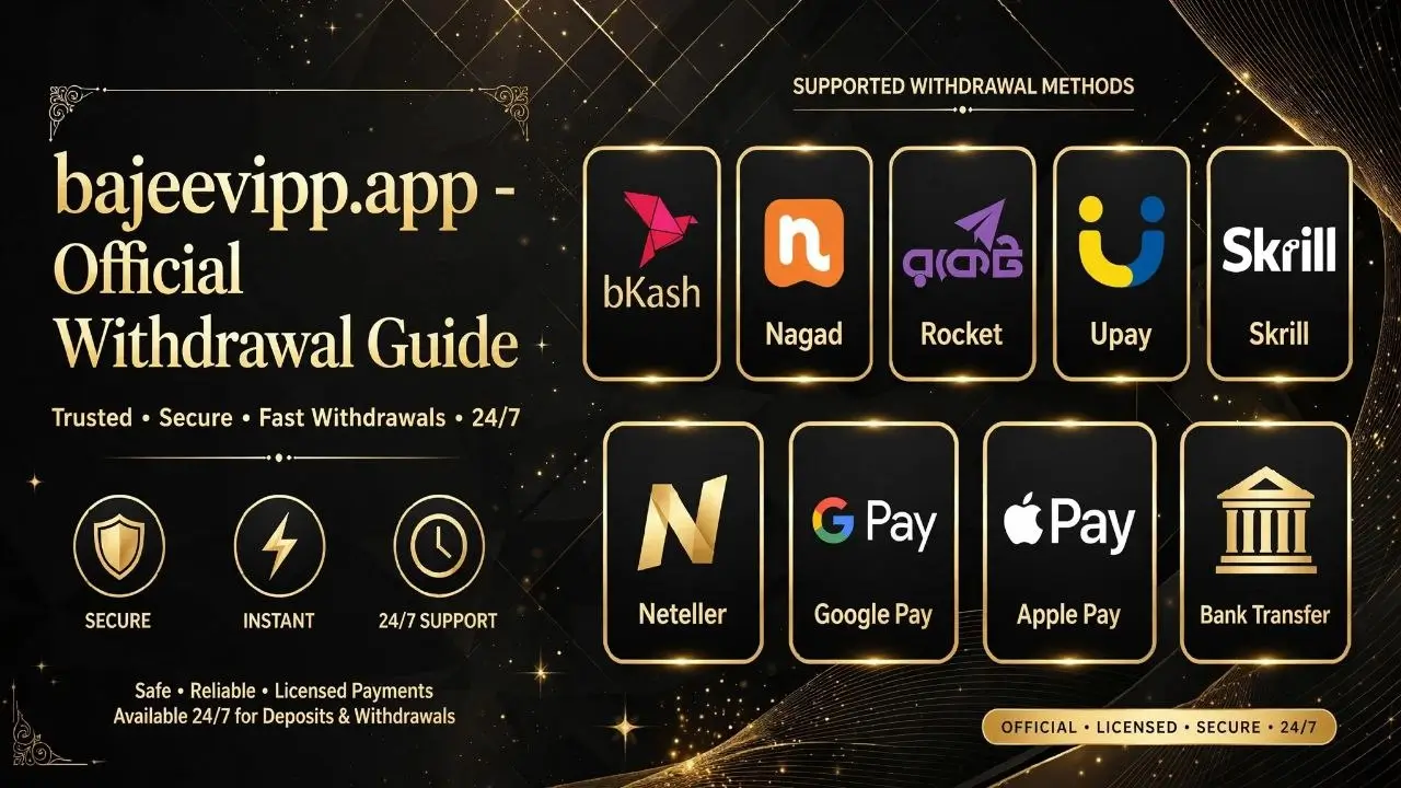 BajeeVIP App Official Withdrawal Guide