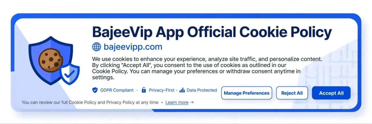 bajeevip app official cookie policy